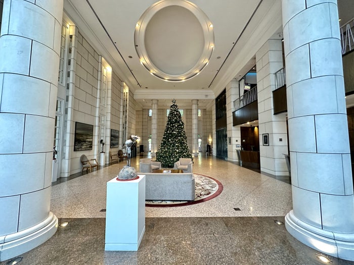 Park Hyatt Mendoza Lobby Christmas Tree