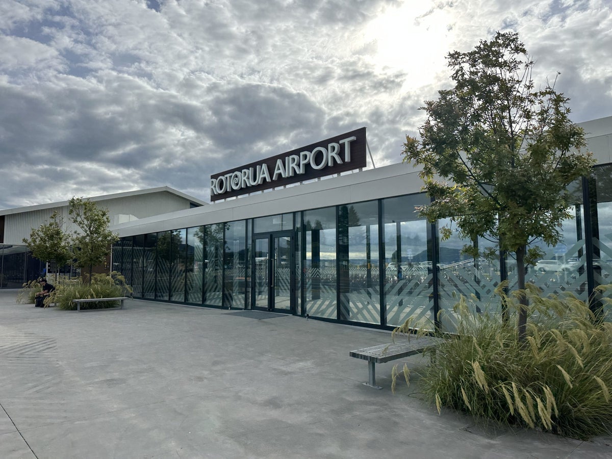 Rotorua Airport Signage