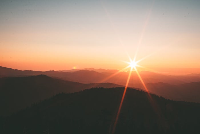 Sunset at Clingmans Dome