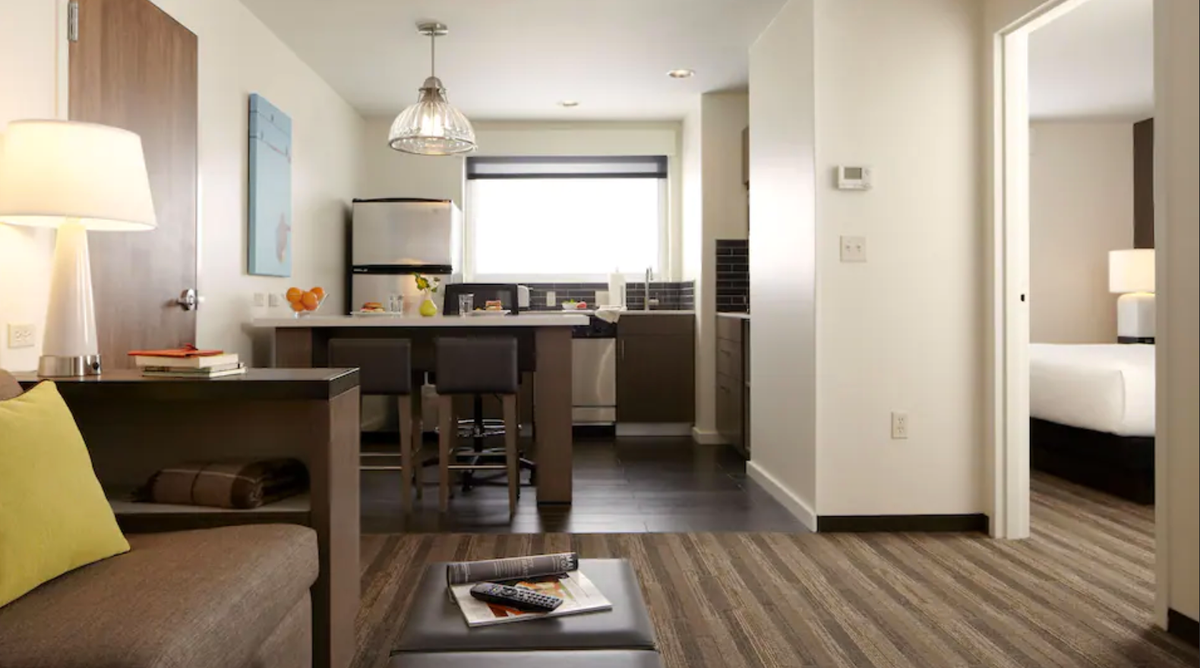 1 bedroom kitchen suite at Hyatt House Orlando Airport