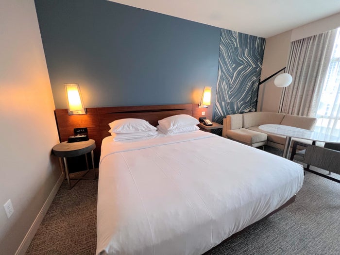 1 king bed room at Hyatt Regency Houston Galleria
