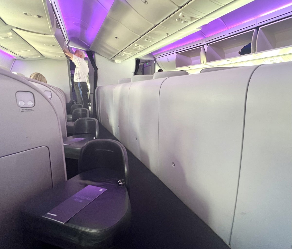 Air New Zealand Boeing 787 business class private row
