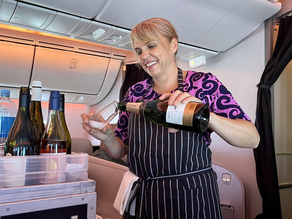 Air New Zealand Boeing 787 business class service
