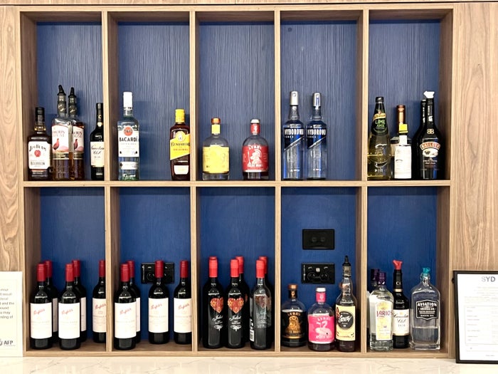 American Express Centurion Lounge Sydney bar