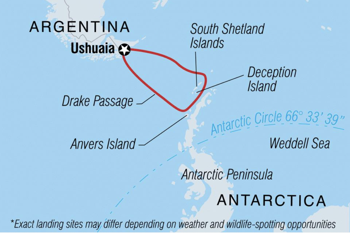 Best of Antarctica cruise Intrepid