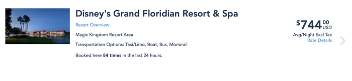 Grand Floridian purchase