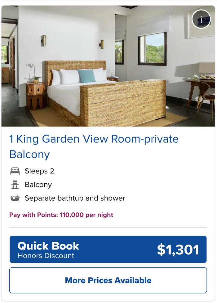 Hilton Honors Points for Zemi Beach House LXR