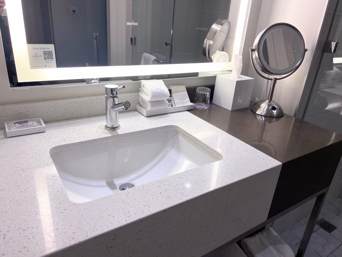 Hyatt Regency Houston Galleria bathroom sink
