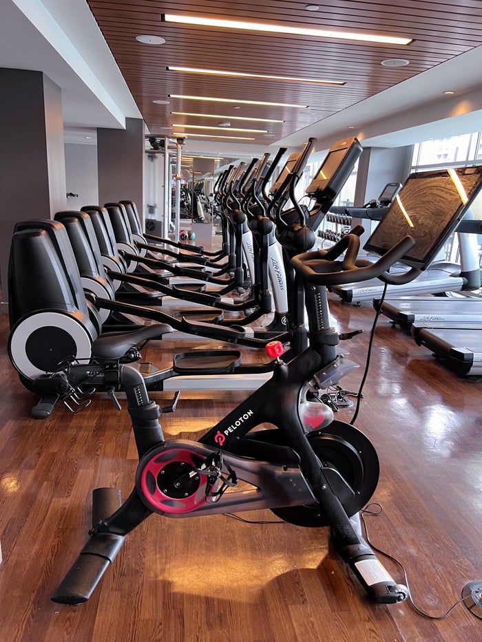 Hyatt Regency Houston Galleria Peloton bike
