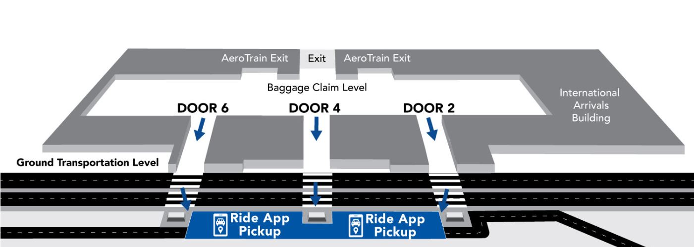 Washington Dulles International - IAD Rideshare Pick Up 