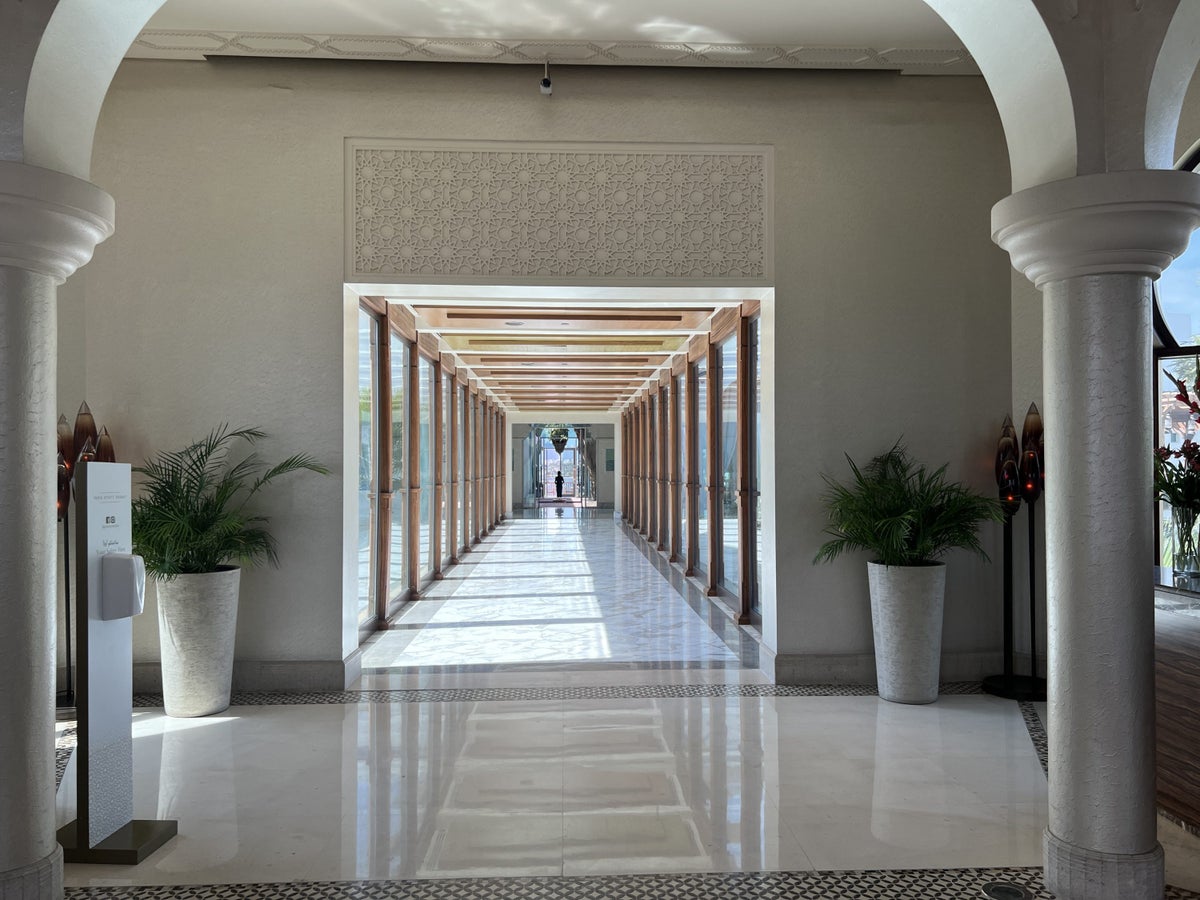Park Hyatt Dubai lobby corridor