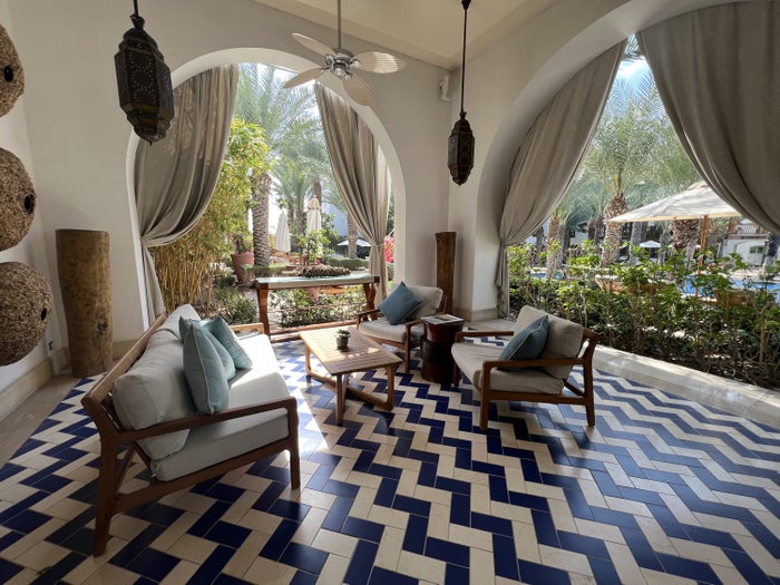 Park Hyatt Dubai Amara Pool Lounge Area
