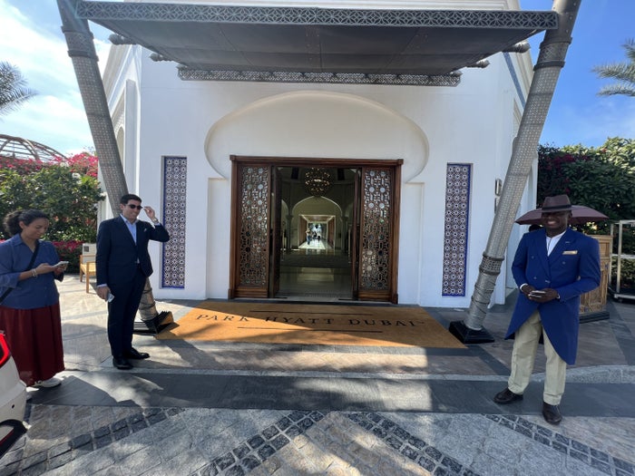 Park Hyatt Dubai Entrance