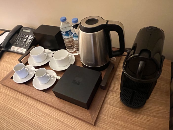 Grand Hyatt Istanbul Grand Suite King Waters and Coffee