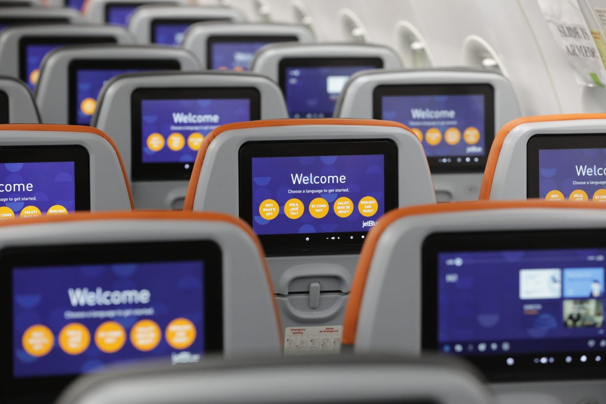 JetBlue A320 Seat back Screens