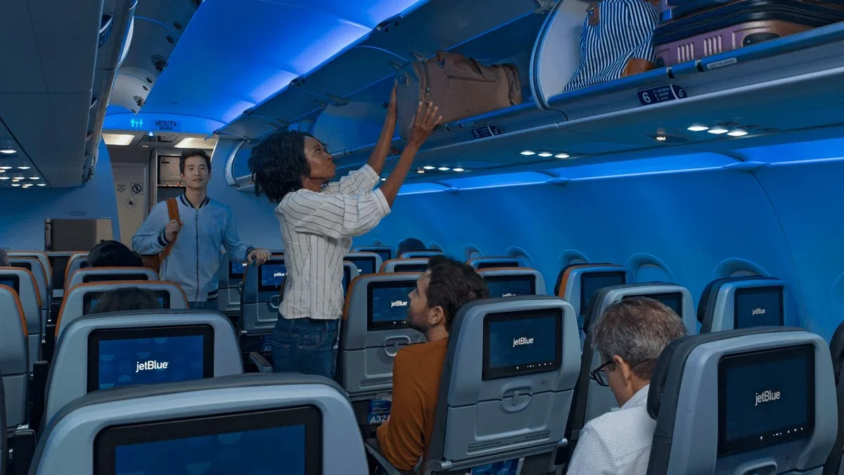 JetBlue Even More Space early access overhead bins