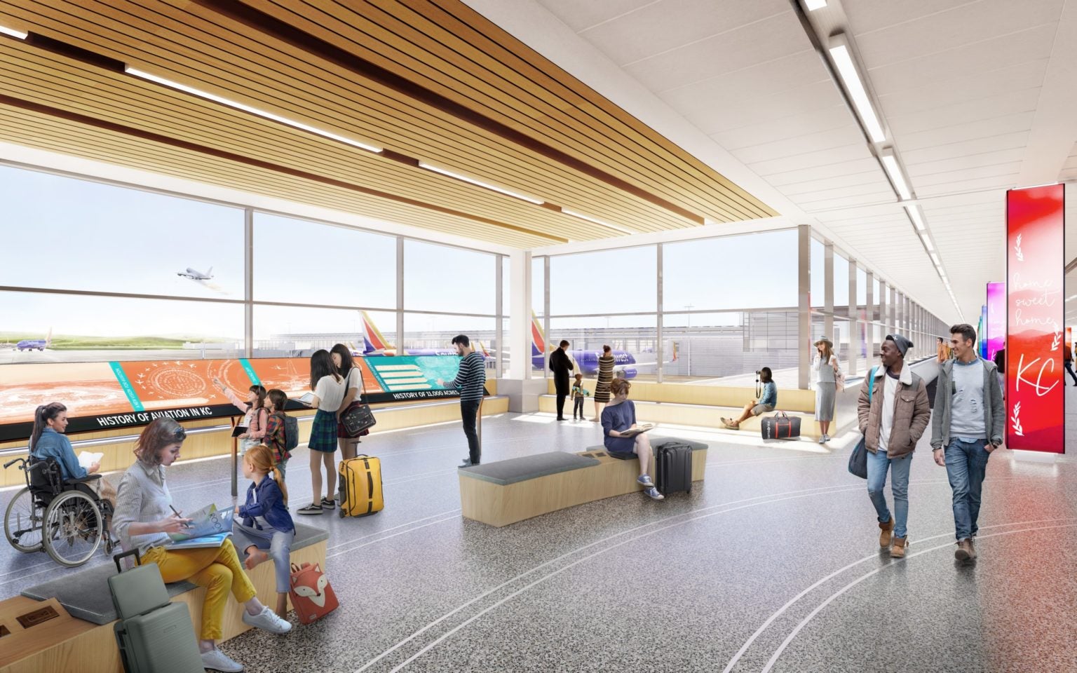 Kansas City International Airport (MCI) Opens Brand-new Terminal