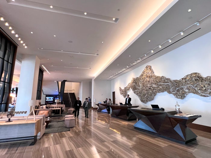 Lobby of Hyatt Regency Houston Galleria