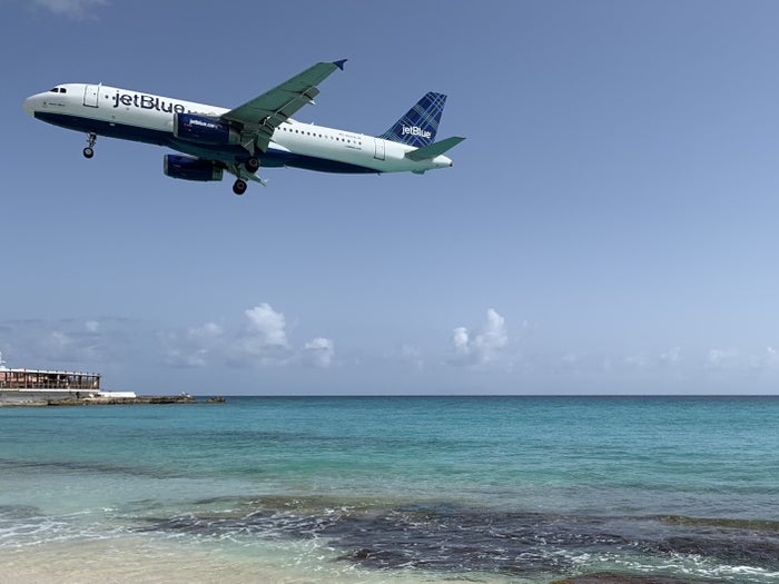 Maho Beach St Maarten Planespotting