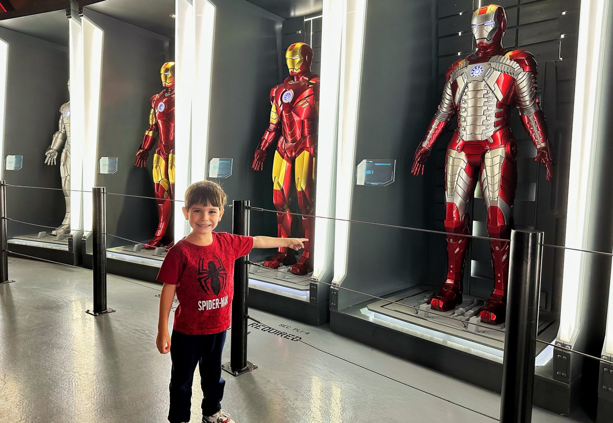 Marvel Avengers Station Las Vegas Iron Man