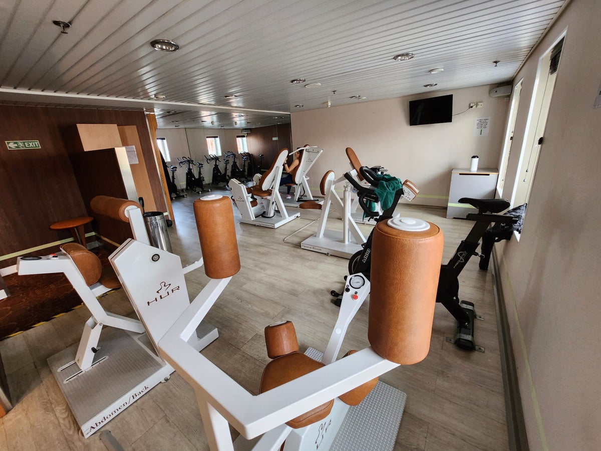 Ocean Endeavour gym