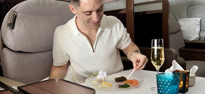 Qatar Airways A380 First Class Review [DOH to SYD]