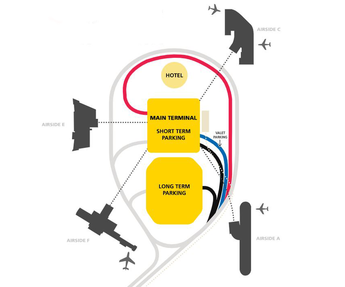 Tampa International Airport Map