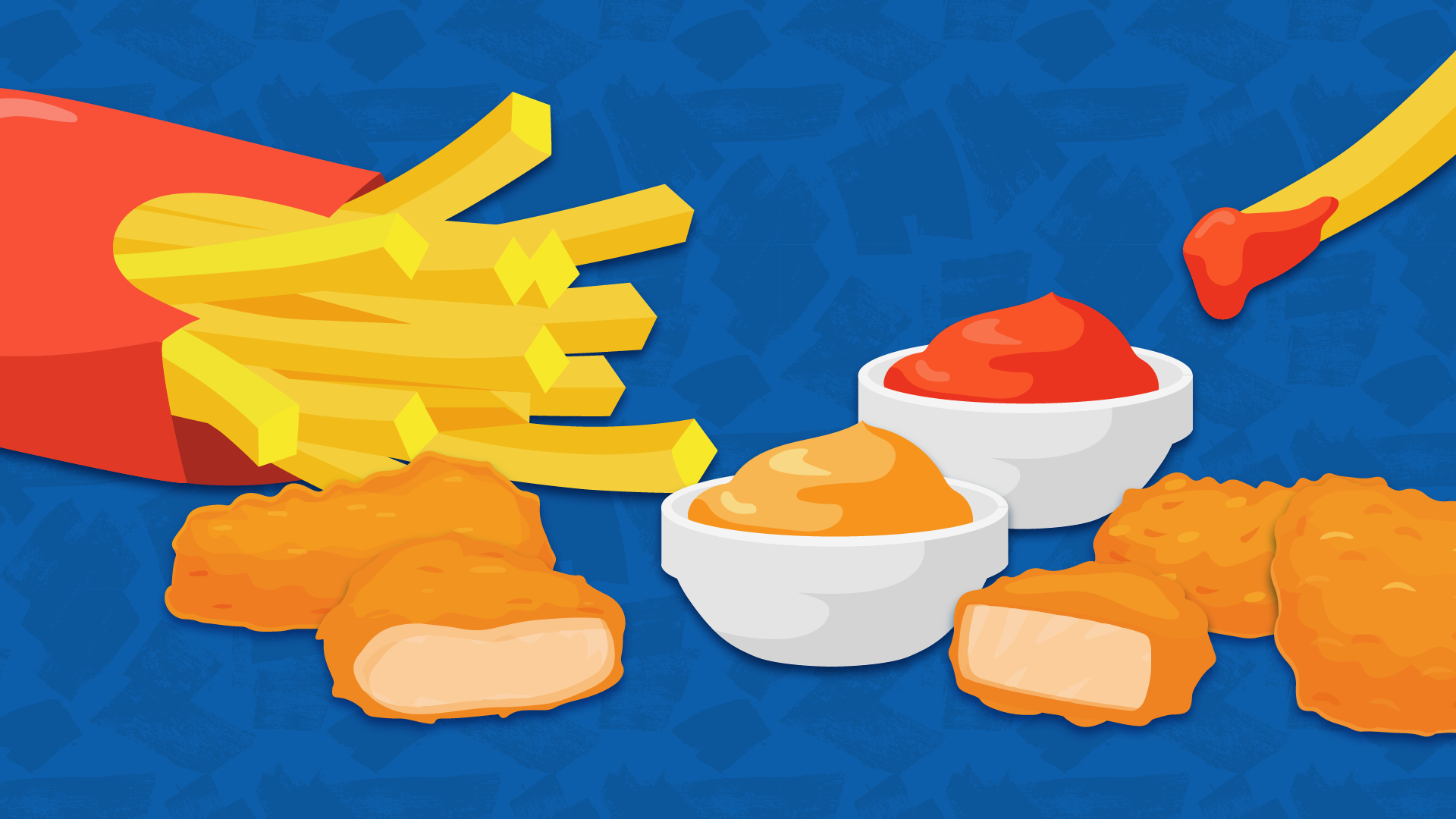 A header image for a blog about restaurant dipping sauce preferences