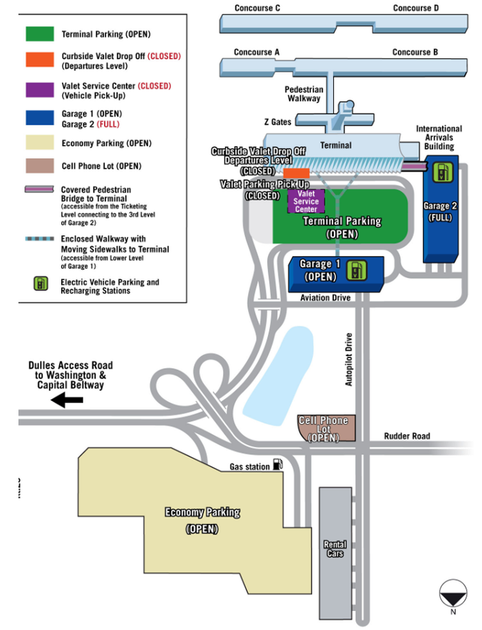 Washington Dulles International Airport Parking Washington Dulles International Airport Parking
