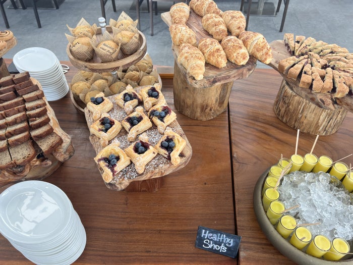 Zemi Beach House Breakfast Pastries 