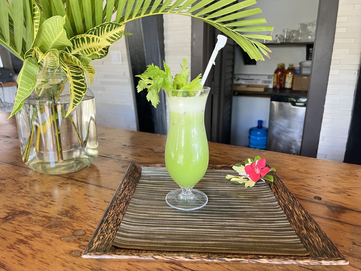 Zemi Beach House Thai Spa Green Juice
