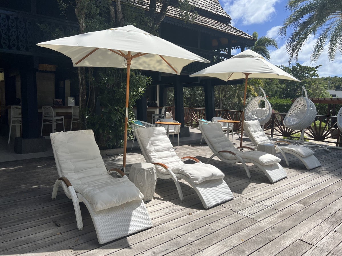 Zemi Beach House Thai Spa Relaxation Area