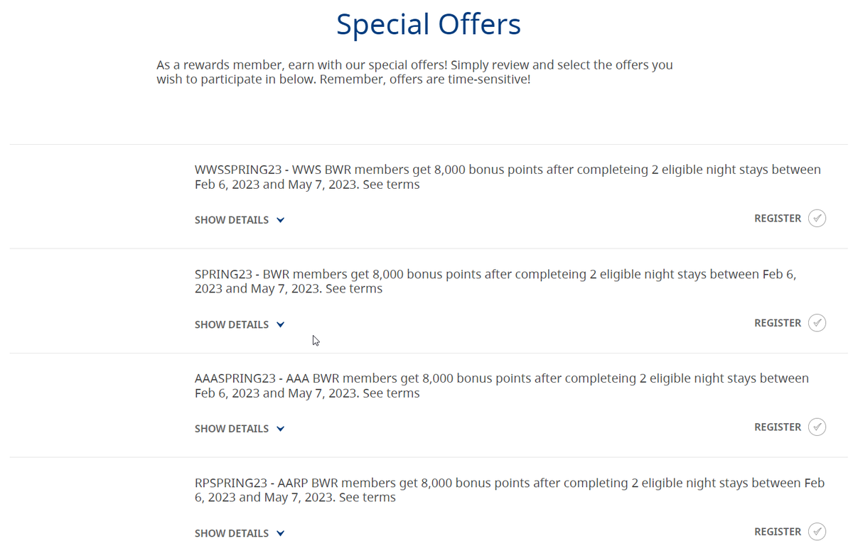 Best Western Special Offers