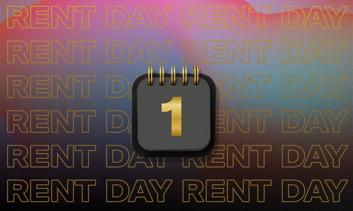 Bilt Rent Day calendar