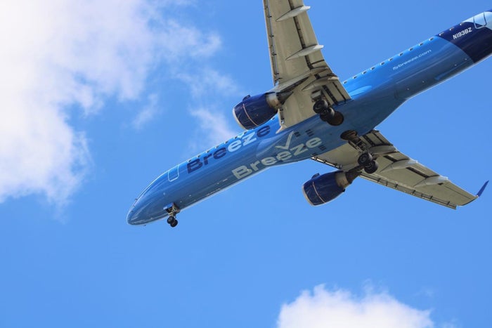 Breeze Airways Adds Interesting Route: Charleston to Charleston