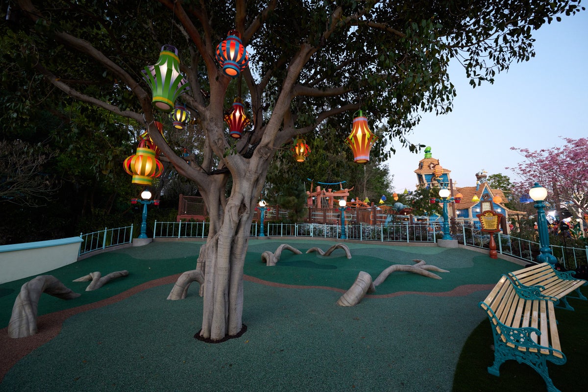 CenTOONial Park in Mickeys Toontown at Disneyland Park