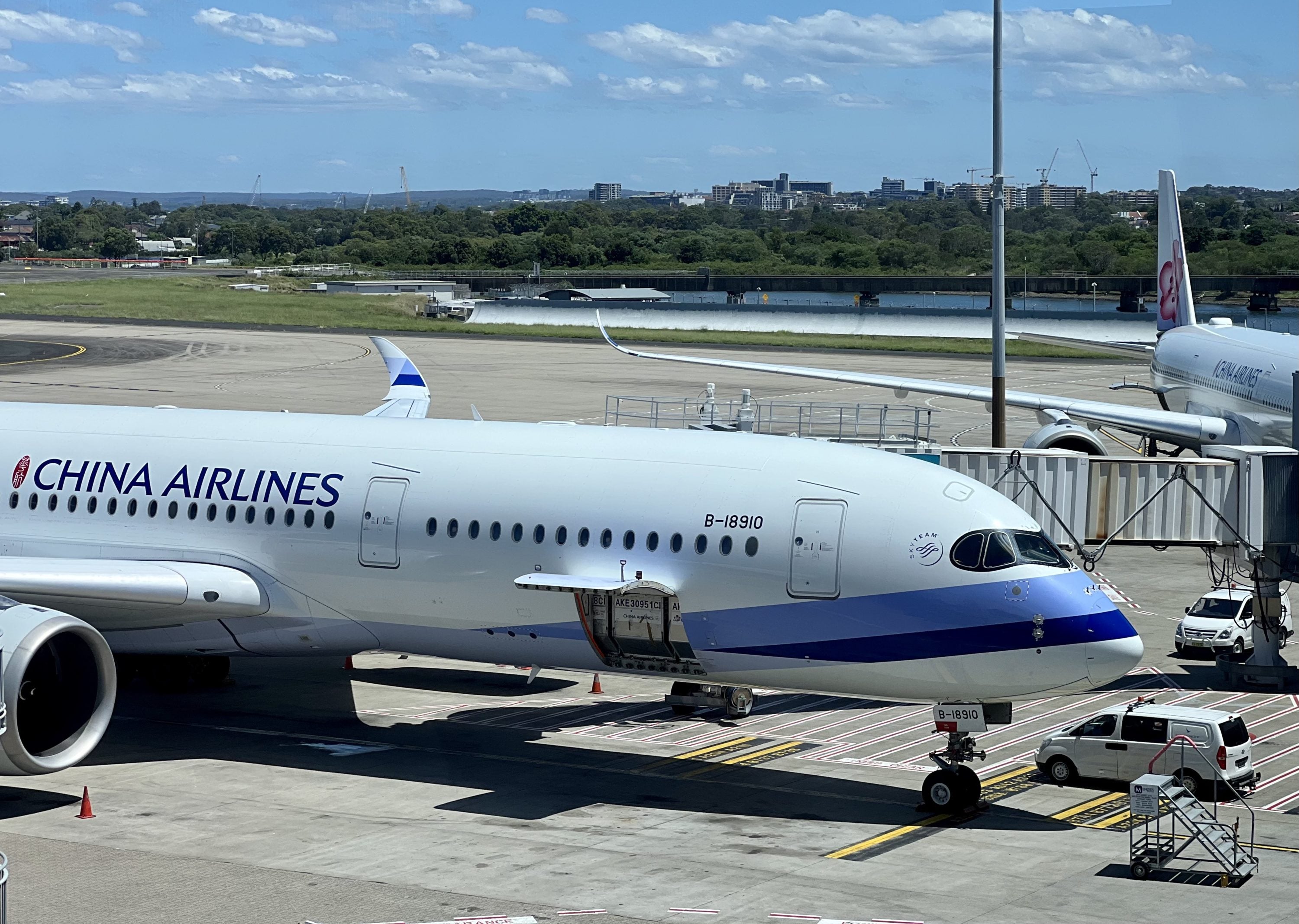 China Airlines A350s at SYD