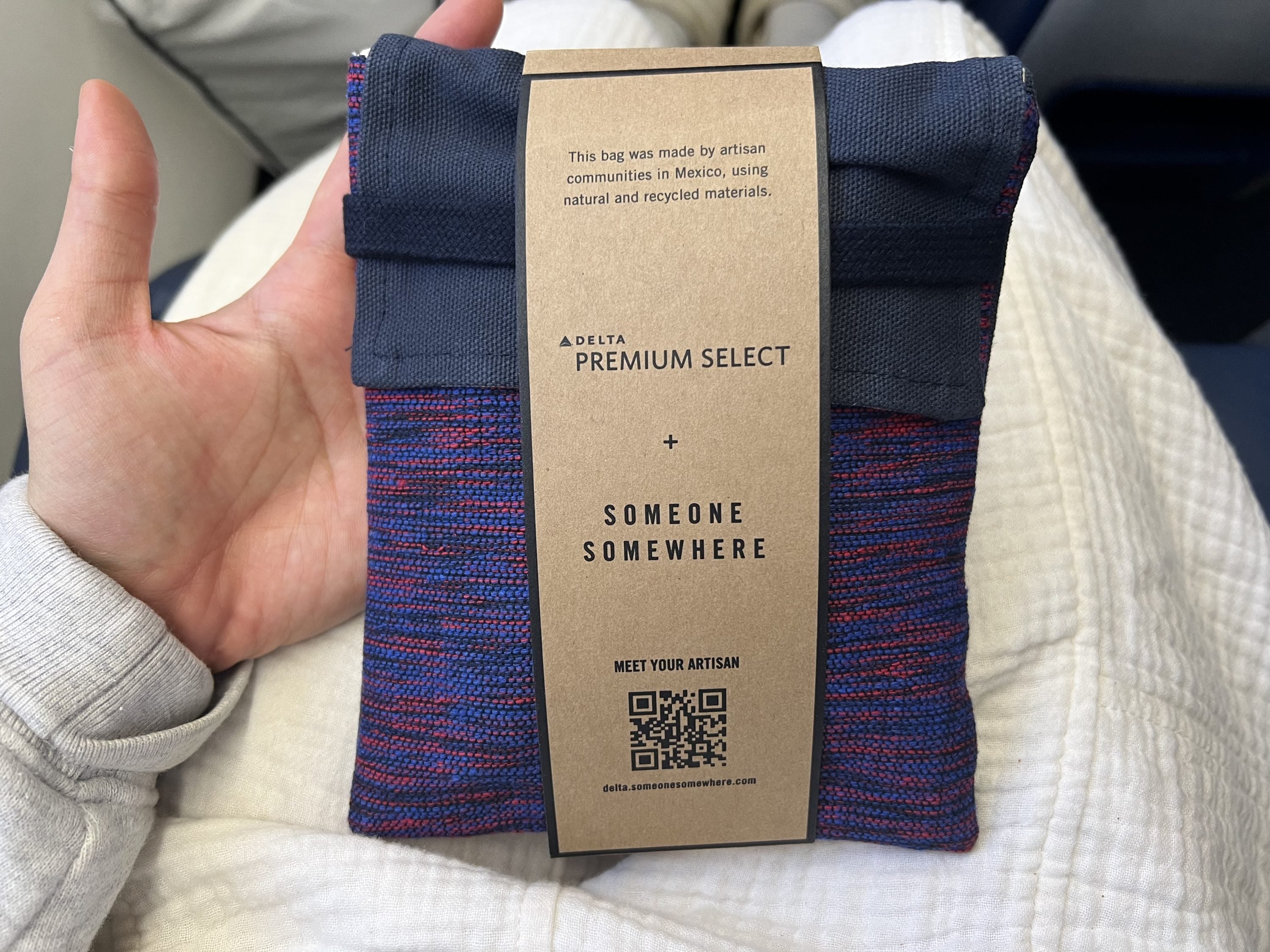 Delta unveils new designer amenity kits and bedding (complete with a cuddle pill