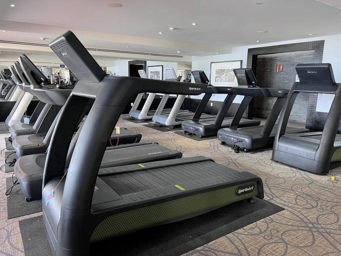 Fitness center at Hyatt Ziva Los Cabos
