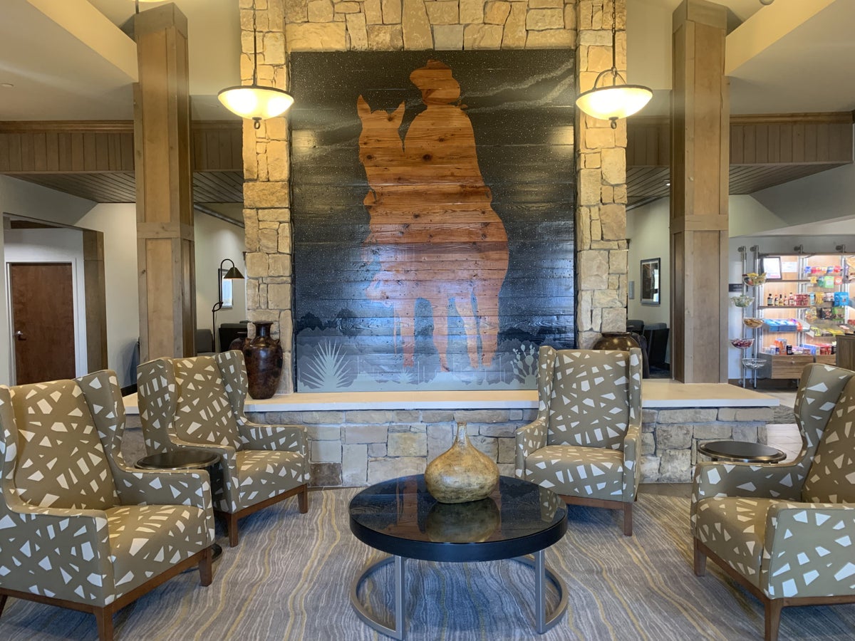 Front seating area at Homewood Suites Austin Round Rock