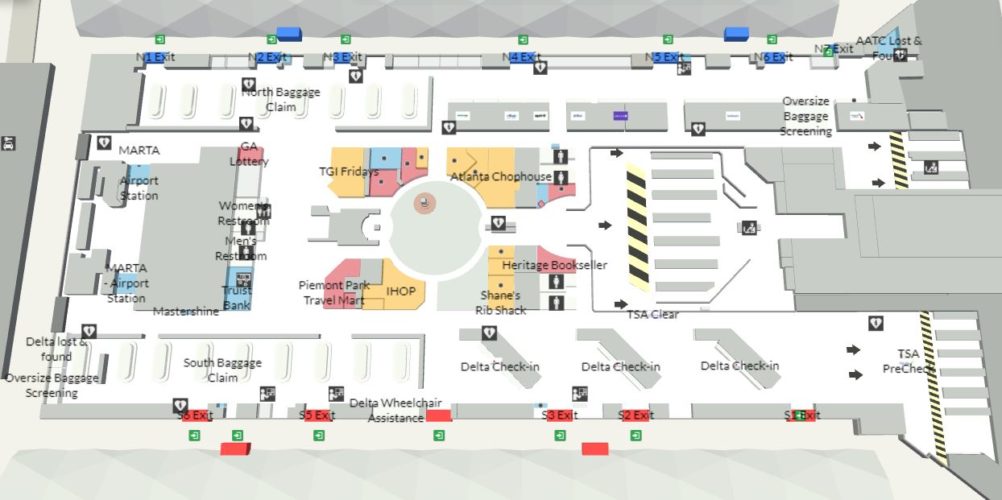 How To Get Between Terminals at Atlanta