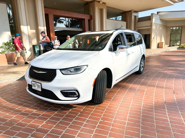 Rental cars at DCA Hilton Waikoloa Village National minivan rental