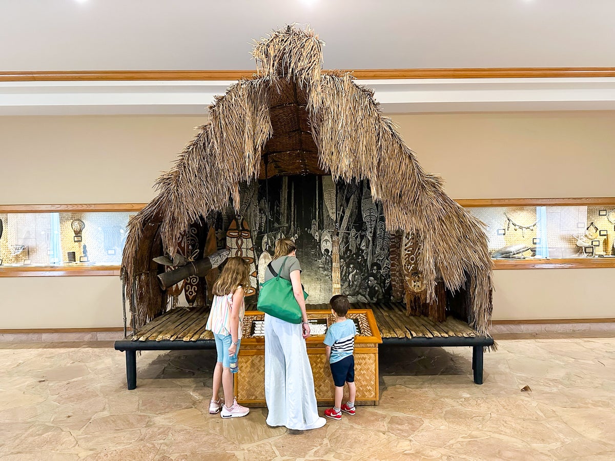 Hilton Waikoloa Village museum exhibit