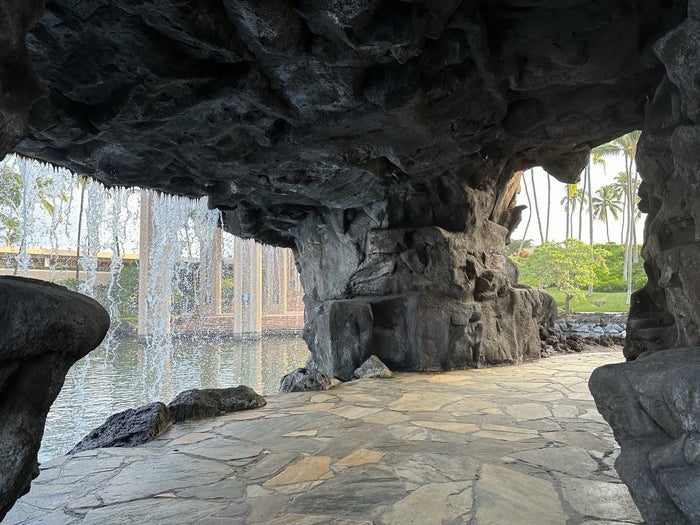 Hilton Waikoloa Village waterfall