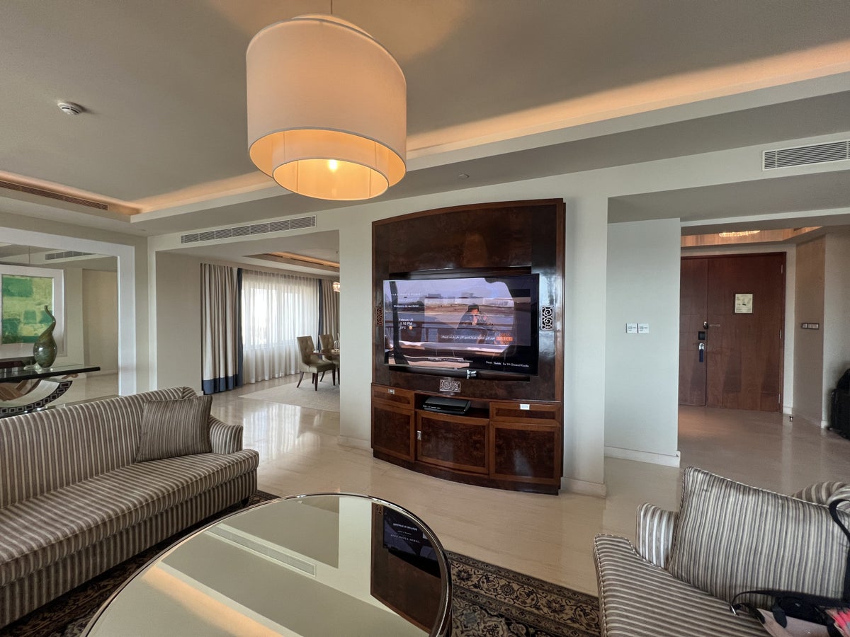 Park Hyatt Dubai Living Room TV