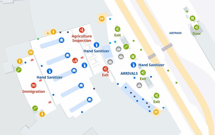 John F Kennedy International Airport Terminal 1 Level 1