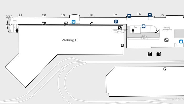 John Wayne Airport Terminal C Departures
