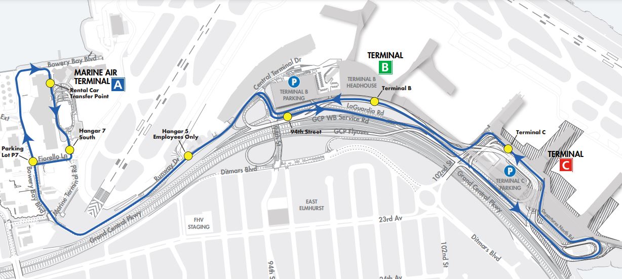 How To Get Between Terminals at LaGuardia Airport in NYC [LGA]