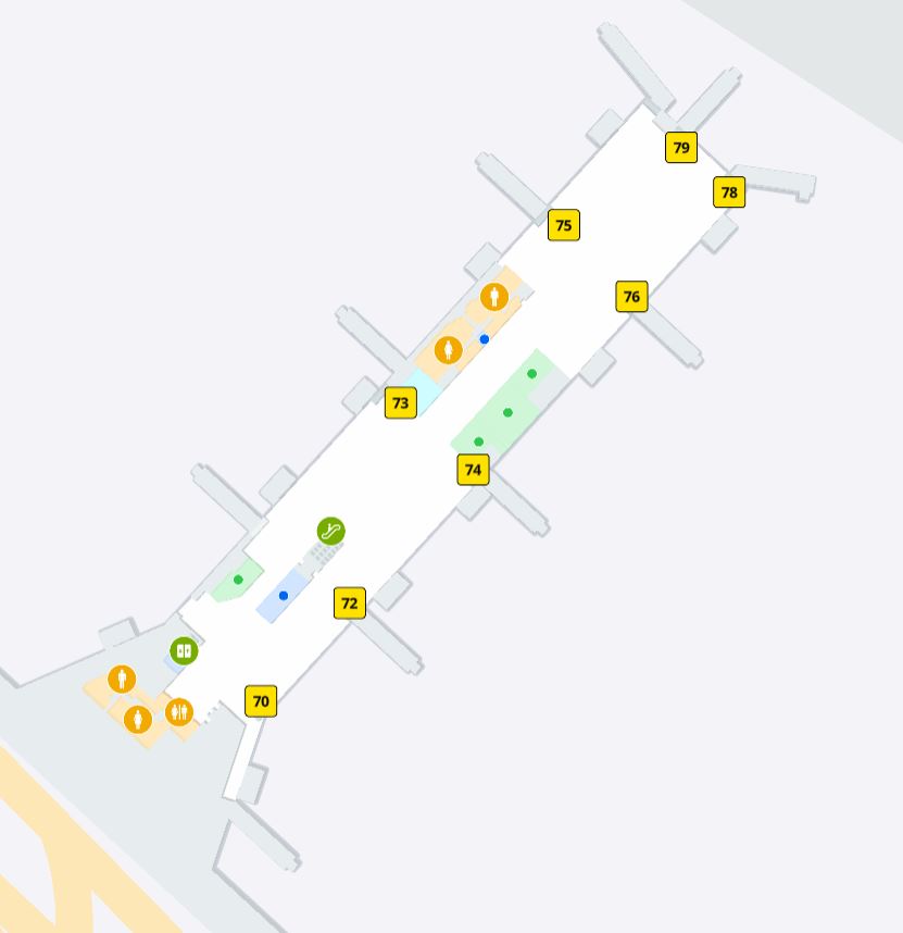 LaGuardia Airport Terminal C Concourse B