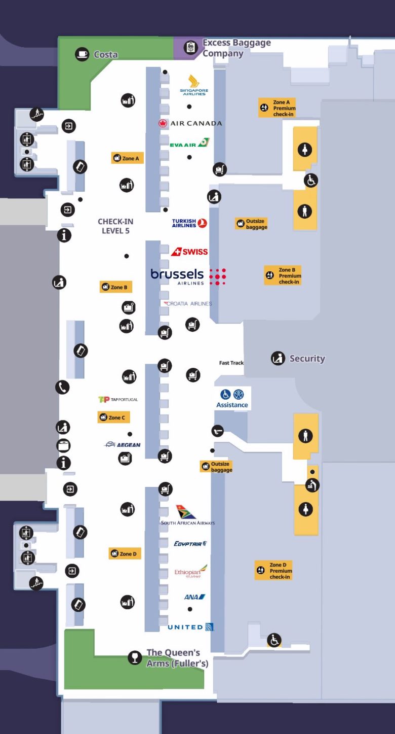 How To Get Between Terminals at London Heathrow Airport [LHR]